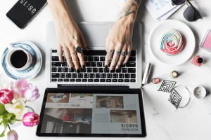 woman using laptop surfing online website 2022 12 16 00 48 21 utc